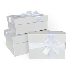 Коробка одиночная, Прямоугольник, Ореховый 