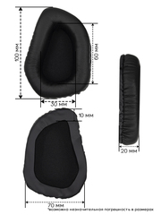 Амбушюры для Mad Catz F.R.E.Q.ТЕ 7.1