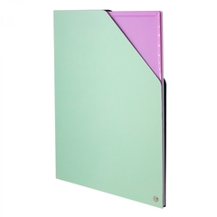 
          Папка архивная Alingarr, A4, 330*250 мм, пластик, 1500 мкм, на резинке с 4 файлами, бирюзовая