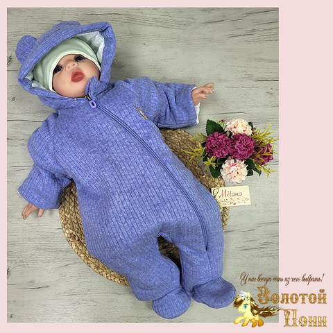 Комбинезон на синтепоне детский (62-80) 260113-Q4116