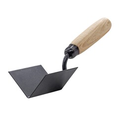 28-1-322 Кельма угловая для внутренних углов, деревянная ручка, 80х60х60мм РемоКолор