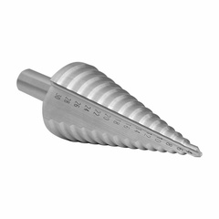 Ступенчатое сверло с прямой канавкой HSS M2, 13 ступеней, 4-39 мм