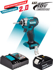 Аккумуляторный ударный шуруповёрт Makta DTD173Z(R)