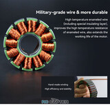 T-Motor AT2814 KV1050 3D F3A длинный вал