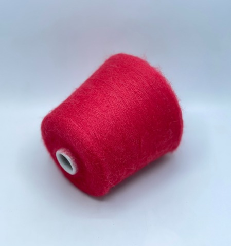 Luxury Selection by Ri.Go, Superkid, 1500м. 70% Мохер, 5% Меринос, 25% Полиамид, Красно-розовый(500/989), 37626