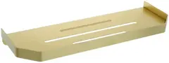 Полка прямоугольная одноэтажная Fixsen Hi-Tech золото-сатин FX-843G