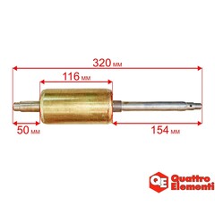 Якорь QUATTRO ELEMENTI Sewage 1700F Ci NEW диаметр 61мм/ длина 116мм (910-188-13)