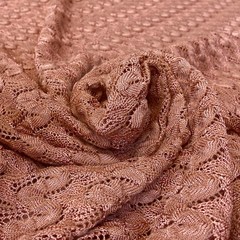 Ткань трикотаж Missoni  терракотовый цвет 3142