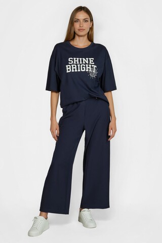 Marc Aurel Футболка с надписью, расшитая пайетками