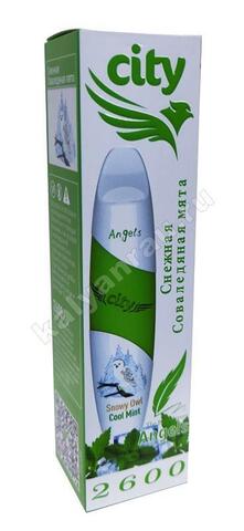 City Angels Snowy Owl Ледяная Мята 2600 затяжек