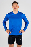 Элитная беговая рубашка лонгслив Noname Air T-Shirt Ls Ux Blue