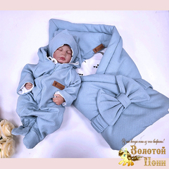 Конверт хлопок 4ка (0-3) 250523-DN538