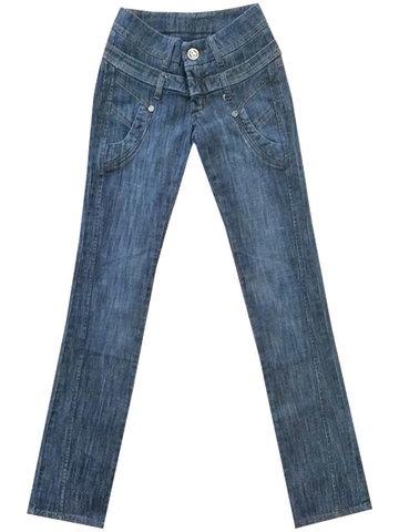 5594 джинсы женские, синие
