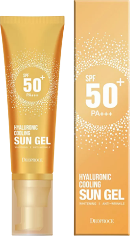 Deoproce Hyaluronic Cooling Sun Gel Гель солнцезащитный освежающий