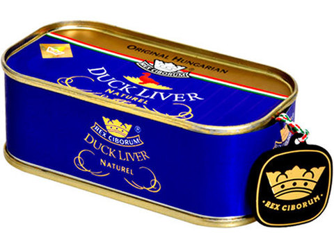 Утиная печень фуа-гра натуральная, 100г