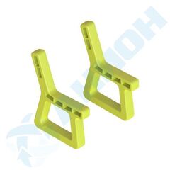 ПЭСК (Стул, скамья) Анион(180x616x767см;зеленый) - арт.559537