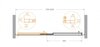 Cezares MOLVENO-BF-3-100-C-Cr-IV MOLVENO-BF-3-100-C-Cr-IV Душевая дверь