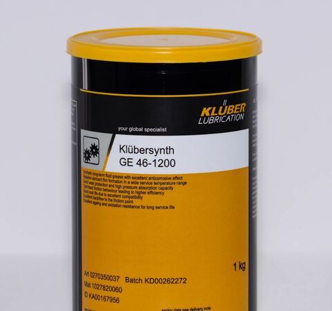 KLUBER Klubersynth GE 46-1200 - синтетическая долговременная жидкая смазка - 1 л
