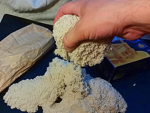 Кинетический песок Arhi-Sand (АРХИСЕНД) Синий, 1 кг