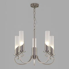 Подвесная люстра 60117/5 никель