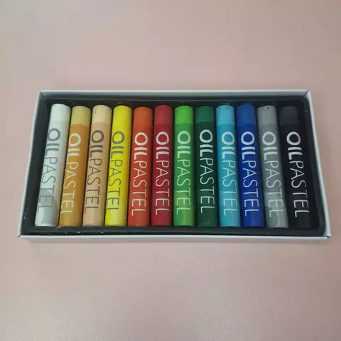 Пастель масляная MUNGYO набор 12 цветов