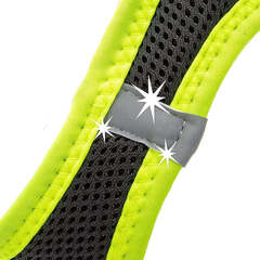 Ferplast шлейка KAORI P XXS черно-желтая