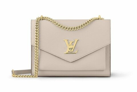 Сумка Louis Vuitton Mylockme BB бежевый