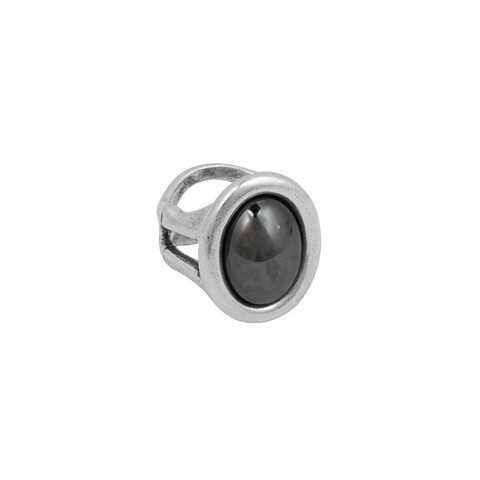 Кольцо Ciclon с муранским стеклом и серебряным покрытием Ventura 18.5 мм K213500-10-10