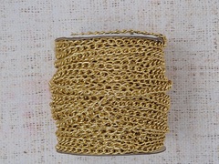 Цепь алюминиевая, р. 0,6*0,9 см