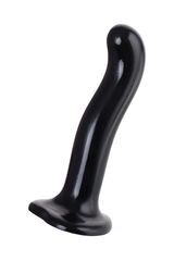 Черный стимулятор для пар P&G-Spot Dildo Size L - 19 см. - 