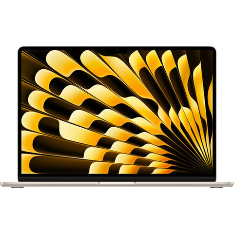 Ноутбук Apple MacBook Air 15 2024 MRYR3LL/A (M3 8-Core, GPU 10-Core, 8 GB, 256 Gb), сияющая звезда