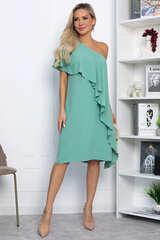 Платье Шардоне (серо-зеленое) П13770-36М LT Collection