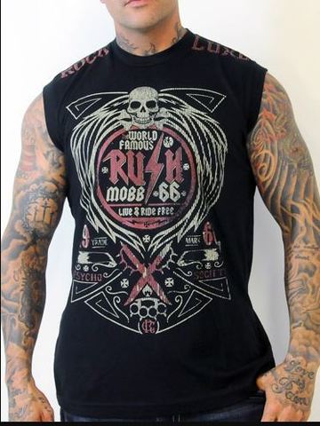 Rush Couture | Майка мужская Psycho Sleeveless RC021 перед