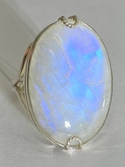 Лунный (серебряный кольцо)