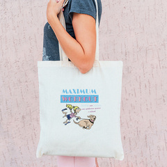 Тканевая сумка "Как бегать с лабрадором"