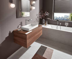 Смеситель для раковины 250, с донным клапаном, хром Hansgrohe Vivenis 75040000
