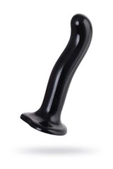 Черный стимулятор для пар P&G-Spot Dildo Size L - 19 см. - 