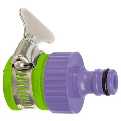 Адаптер для шланга с хомутом 3/4" (13-19мм), Palisad, 65760