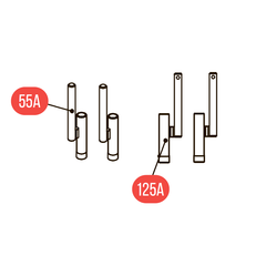 Комплект №7 для Hybest GSR40A (Комплект быстросъемных стволов x2)