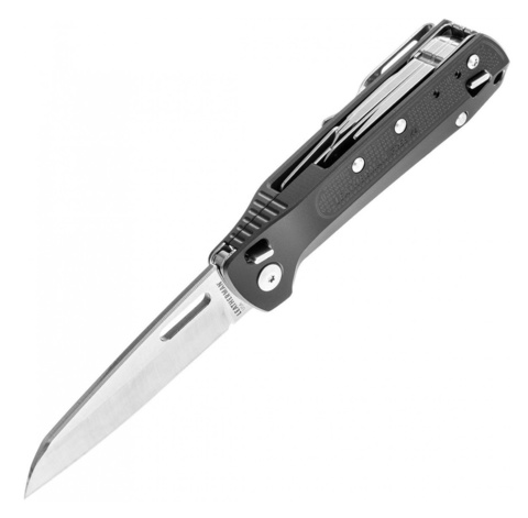 Мультитул Leatherman Free K4 115 mm, 9 функций, чёрный, блистер (832667)