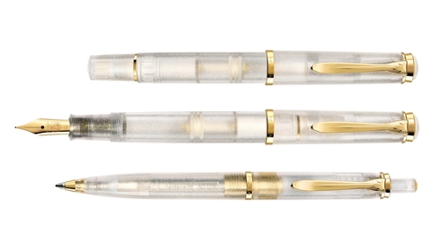 Ручка шариковая Pelikan Elegance Classic Demonstrator K200 SE 2021, Golden Beryl GT (819626)