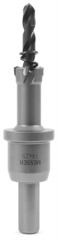 ТСТ коронка MESSER 14X25 с центрирующим сверлом и толкающей пружиной