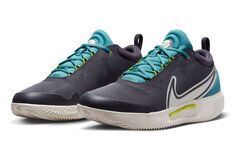 Теннисные кроссовки Nike Zoom Court Pro Clay - gridiron/sail/mineral teal/bright cactus