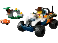 Конструктор LEGO City 60424 Миссия Красной панды на квадроцикле "Исследователь джунглей"