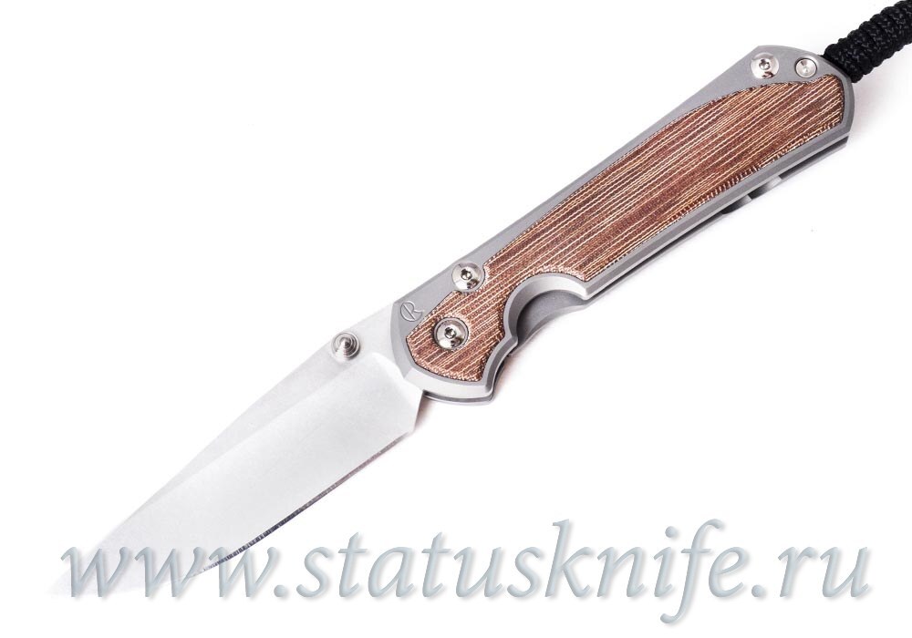 Нож Chris Reeve Sebenza Large 31 Natural Canvas micarta