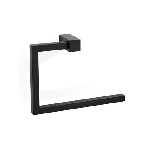Decor Walther 0560660 Decor Walther Corner HTR Полотенцедержатель кольцо, цвет: черный матовый (Снято с пр-ва)