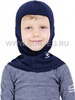 Шлем-маска (балаклава) с шерстью мериноса Norveg Soft Blue детская