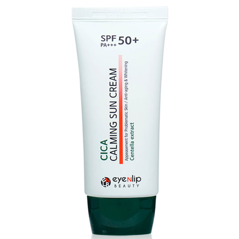 Крем для лица солнцезащитный EYENLIP SPF 50+ PA+++ Cica Calming Sun Cream, 70 мл
