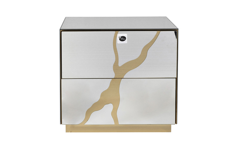 Тумба зеркальная Garda Decor KFG199