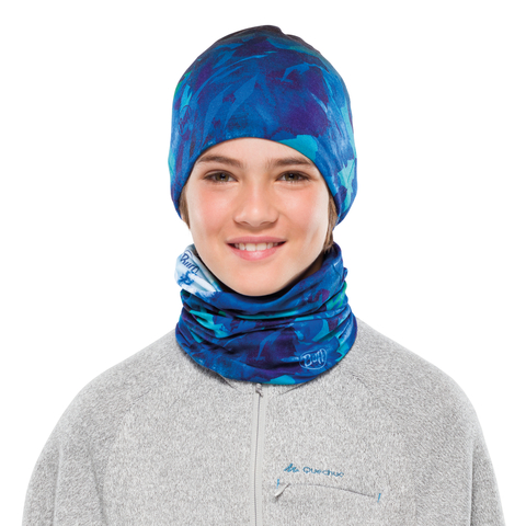 Картинка бандана-труба Buff original High MounTain Blue - 2